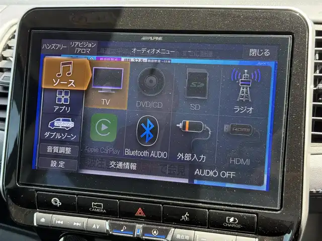 日産 セレナ e－パワー ハイウェイスター V 佐賀県 2020(令2)年 5.1万km ダイヤモンドブラック プロパイロット/ALPINE製11型ナビゲーション「EX11NX」/・AM/FM/BT/CD/DVD/フルセグ/アラウンドビューモニター/ALPINE製フリップダウンモニター/前後ドライブレコーダー/両側パワースライドドア/スマートキー/LEDヘッドライト/・オートマチックハイビーム/ETC/純正フロアマット/純正ドアバイザー/新車保証書/取扱説明書/スペアキー1本あり/インテリジェントセーフティー/・インテリジェント エマージェンシーブレーキ/・インテリジェント LI（車線逸脱防止支援システム）/・LDW（車線逸脱警報）/・インテリジェント クルーズコントロール（追従式）/・RCTA（後退時車両検知警報）/・ふらつき警報/・踏み間違い衝突防止アシスト（前後対応）/・SRSエアバッグ（運転席・助手席＋サイド＋カーテン）/・VDC（車両姿勢制御）＋TCS（トラクションコントロール）/・ヒルスタートアシスト