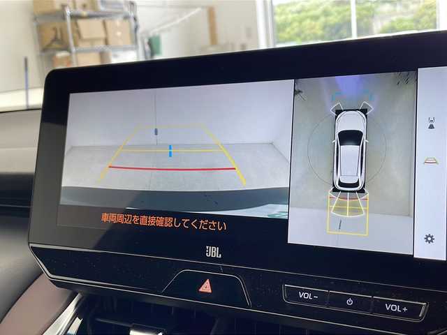 トヨタ ハリアー Z レザーパッケージ 千葉県 2023(令5)年 2.5万km プレシャスブラックパール 12.3インチ純正メーカーオプションナビ/（AM/FM/BT/USB/HDMI/フルセグ）/Miracast/JBLプレミアムサウンドシステム/全方位カメラ/デジタルインナーミラー/レーダークルーズコントロール/レーンキープアシスト/ブラインドスポットモニター/リアクロストラフィックアラート/パーキングサポートブレーキ/ロードサインアシスト/前後コーナーセンサー/ヘッドアップディスプレイ/プリクラッシュセーフティ/レーンキープアシスト/ETC2.0/純正19インチアルミホイール/電動リアゲート/レザーシート（運転席＋助手席）/パワーシート（運転席＋助手席）/シートヒーター（運転席＋助手席）/エアシート/ステアリングヒーター/純正フロアマット/オートライト/フォグランプ/オートハイビーム/LEDヘッドライト/MT付きAT/電動パーキングブレーキ/後席用充電USBソケット/スマートキー/プッシュスタート/ECO/NORMAL/SPORTモード/オート電動格納ミラー/TVキャンセラー/DUALオートエアコン/ISO FIX/W＋サイド＋カーテンエアバッグ