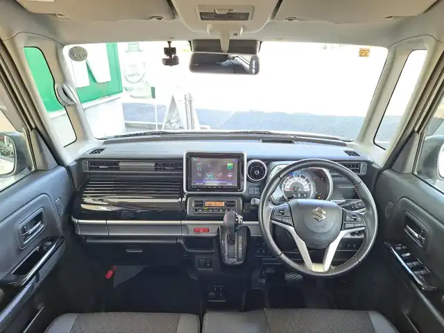 スズキ スペーシア カスタム HYBRID XS 大阪府 2020(令2)年 3.7万km ピュアホワイトP /禁煙車//純正SDナビ【CN-RZ865】//フルTV/DVD/BT/SD/CD/USB//バックカメラ・全方位カメラ//ドラレコ【CA-DRZ3DZA】//USB充電//両側パワースライドドア//スリムサーキュレーター//デュアルカメラブレーキサポート//アダプティブクルーズコントロール//オートハイビーム//レーンキープアシスト//D席パワーシート//ハーフレザーシート//純正15AW//バックソナー