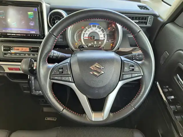 スズキ スペーシア カスタム HYBRID XS 大阪府 2020(令2)年 3.7万km ピュアホワイトP /禁煙車//純正SDナビ【CN-RZ865】//フルTV/DVD/BT/SD/CD/USB//バックカメラ・全方位カメラ//ドラレコ【CA-DRZ3DZA】//USB充電//両側パワースライドドア//スリムサーキュレーター//デュアルカメラブレーキサポート//アダプティブクルーズコントロール//オートハイビーム//レーンキープアシスト//D席パワーシート//ハーフレザーシート//純正15AW//バックソナー
