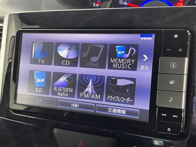ダイハツ タント カスタム RS トップED SA Ⅲ 大阪府 2018(平30)年 2.4万km ブラックマイカメタリック 純正ナビ（フルセグ／ＣＤ再生／Ｂｌｕｅｔｏｏｔｈ）　３６０カメラ　両側パワースライドドア　スマートアシスト　ハーフレザー　シートヒーター　スマートキー　ＬＥＤオートライト