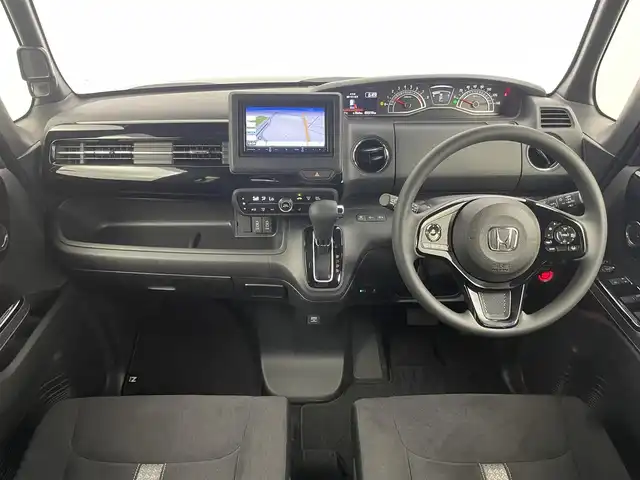 ホンダ Ｎ ＢＯＸ カスタム EX 埼玉県 2021(令3)年 3.4万km プレミアムベルベットパープル・パール 社外7インチナビ/ CD DVD フルセグTV Bluetooth/バックカメラ/ホンダセンシング/衝突軽減ブレーキ/レーンキープアシスト/誤発進抑制機能/アクティブクルーズコントロール/両側パワースライドドア/シートヒーター/LEDオートライト/スマートキー