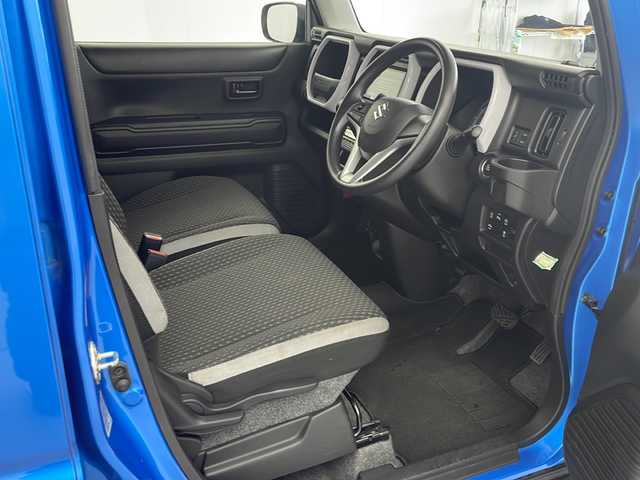 スズキ ハスラー HYBRID G 岐阜県 2021(令3)年 7.8万km ブリスクブルーメタリック/ホワイト2トーンルーフ 社外ナビ　/ＤＩＳＣ／ラジオ／ＢＴ　/コーナーセンサー　/バックカメラ　/レーンキープアシスト　/シートヒーター　/社外フロアマット　/オートエアコン　/オートライト　/ＥＴＣ　/衝突軽減ブレーキ/エンジンスタートボタン