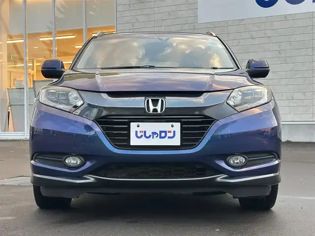 ホンダ ヴェゼル ハイブリッド X Lパッケージ 道北・旭川 2014(平26)年 12.5万km モルフォブルーP (株)IDOMが運営する【じしゃロン旭川店】の自社ローン専用車両になります。こちらは現金またはオートローンご利用時の価格です。自社ローンご希望の方は別途その旨お申付け下さい/　/・純正ナビ(CD/DVD/BT/SD/フルセグ)/・バックカメラ/・ETC/・レーダーブレーキ/・クルーズコントロール/・パドルシフト/・ステアリングリモコン/・両席シートヒーター/・電動格納ウィンカーミラー/・プッシュスタート/・スマートキー2個/・フォグランプ/・取扱説明書