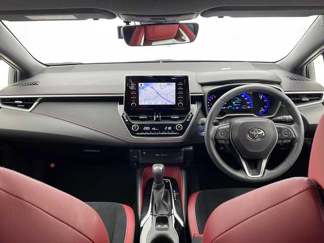 トヨタ カローラ スポーツ ハイブリッドG Z 千葉県 2021(令3)年 1.7万km プラチナホワイトパールマイカ 衝突軽減ブレーキ/レーンキープアシスト/レーダークルーズコントロール/コーナーセンサー/純正メモリナビゲーション/ETC/バックカメラ/純正ドライブレコーダー/ハーフレザーシート/前席シートヒーター/LEDヘッドライト/オートライト/オートハイビーム/純正18インチアルミホイール/プッシュスタート/スマートキー