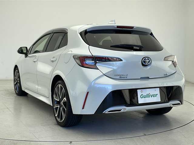 トヨタ カローラ スポーツ ハイブリッドG Z 千葉県 2021(令3)年 1.7万km プラチナホワイトパールマイカ 衝突軽減ブレーキ/レーンキープアシスト/レーダークルーズコントロール/コーナーセンサー/純正メモリナビゲーション/ETC/バックカメラ/純正ドライブレコーダー/ハーフレザーシート/前席シートヒーター/LEDヘッドライト/オートライト/オートハイビーム/純正18インチアルミホイール/プッシュスタート/スマートキー