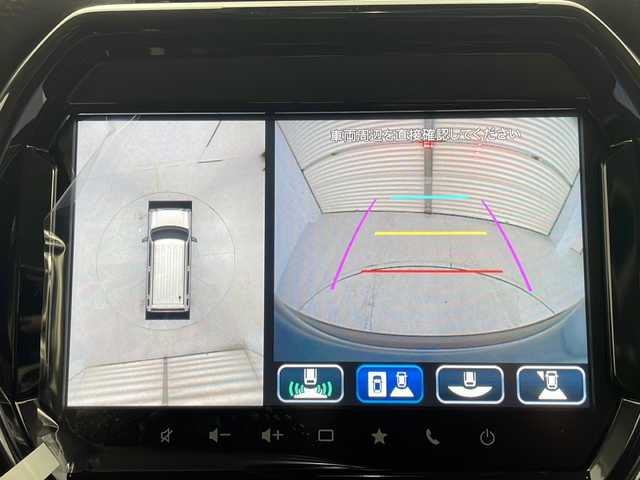 スズキ ハスラー HYBRID X 茨城県 2025(令7)年 0.1千km デニムブルー ガンメタリック 2トーン スズキセーフティサポート/・デュアルカメラブレーキサポート/・誤発進抑制機能/・車線逸脱抑制/・標識認識機能/・ハイビームアシスト/純正9インチメモリナビ/　CD DVD BT スマホ連携 フルセグ/全方位カメラ/レーダークルーズコントロール/LEDオートライト/シートヒーター/純正15インチアルミホイール/革巻きステアリング/ステアリングスイッチ/プッシュスタート/スマートキー