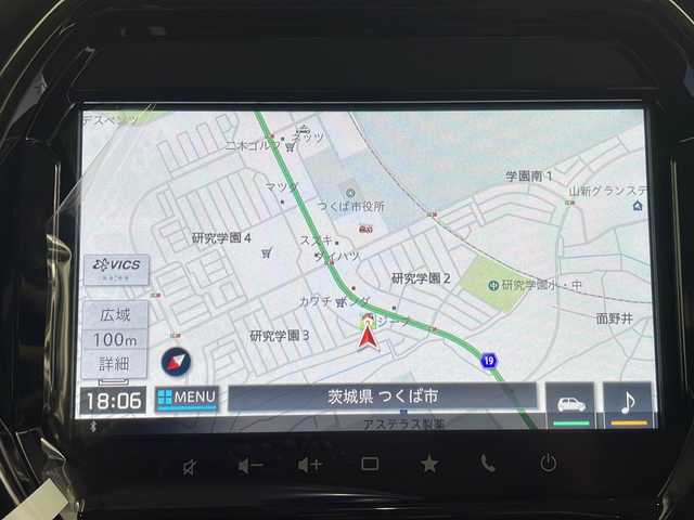 スズキ ハスラー HYBRID X 茨城県 2025(令7)年 0.1千km デニムブルー ガンメタリック 2トーン スズキセーフティサポート/・デュアルカメラブレーキサポート/・誤発進抑制機能/・車線逸脱抑制/・標識認識機能/・ハイビームアシスト/純正9インチメモリナビ/　CD DVD BT スマホ連携 フルセグ/全方位カメラ/レーダークルーズコントロール/LEDオートライト/シートヒーター/純正15インチアルミホイール/革巻きステアリング/ステアリングスイッチ/プッシュスタート/スマートキー