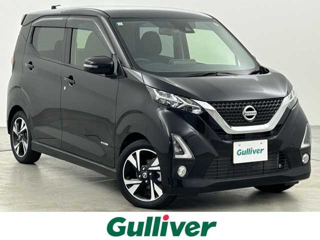 日産 デイズ HWS G ターボ プロパイロットED 福岡県 2019(令1)年 2万km ブラック 純正９型ナビ（フルセグＴＶ）　/アラウンドビューモニター　/ＥＴＣ　/ナビ連動ドラレコ　/ＡＣＣ　/プロパイロット　/コーナーセンサー　/エマージェンシーブレーキ　/レーンキープ　/シートヒーター　/純正１５インチＡＷ