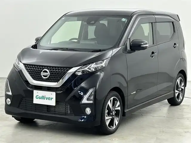 日産 デイズ HWS G ターボ プロパイロットED 福岡県 2019(令1)年 2万km ブラック 純正９型ナビ（フルセグＴＶ）　/アラウンドビューモニター　/ＥＴＣ　/ナビ連動ドラレコ　/ＡＣＣ　/プロパイロット　/コーナーセンサー　/エマージェンシーブレーキ　/レーンキープ　/シートヒーター　/純正１５インチＡＷ