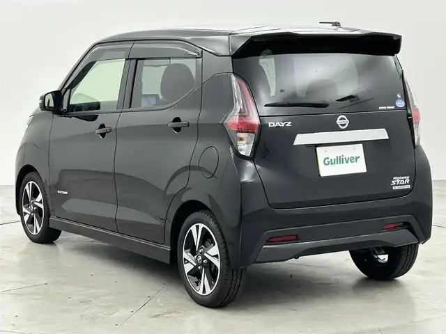日産 デイズ HWS G ターボ プロパイロットED 福岡県 2019(令1)年 2万km ブラック 純正９型ナビ（フルセグＴＶ）　/アラウンドビューモニター　/ＥＴＣ　/ナビ連動ドラレコ　/ＡＣＣ　/プロパイロット　/コーナーセンサー　/エマージェンシーブレーキ　/レーンキープ　/シートヒーター　/純正１５インチＡＷ