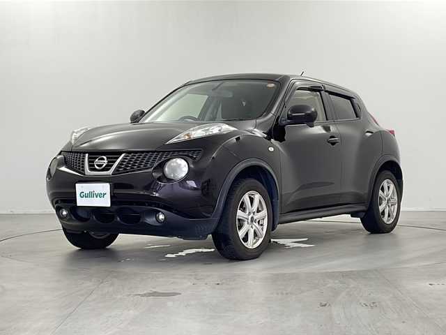日産 ジューク 15RX タイプV 栃木県 2014(平26)年 12.3万km ナイトベールパープル 純正メーカーナビ/（BT/AM/FM/フルセグ/CD/DVD）/横滑り防止/プッシュスタート/スマートキー/電動格納ミラー