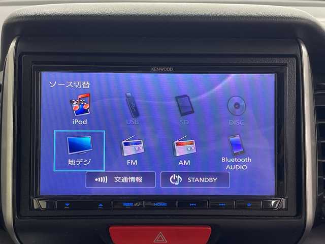ホンダ Ｎ ＢＯＸ カスタム G ターボ Lパッケージ 群馬県 2017(平29)年 3.9万km クリスタルブラックパール ナビ　バックカメラ　両側電動スライドドア　衝突被害軽減ブレーキ　フルセグＴＶ　パドルシフト　ビルトインＥＴＣ　クルーズコントロール　オートライト　ドライブレコーダー　ステアリングリモコン　スマートキー
