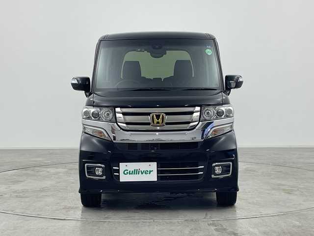 ホンダ Ｎ ＢＯＸ カスタム G ターボ Lパッケージ 群馬県 2017(平29)年 3.9万km クリスタルブラックパール ナビ　バックカメラ　両側電動スライドドア　衝突被害軽減ブレーキ　フルセグＴＶ　パドルシフト　ビルトインＥＴＣ　クルーズコントロール　オートライト　ドライブレコーダー　ステアリングリモコン　スマートキー