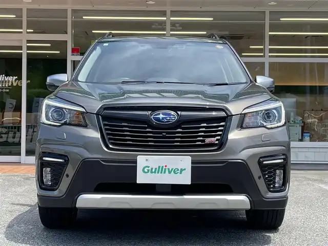 スバル フォレスター ハイブリッド アドバンス 岐阜県 2019(平31)年 9万km セピアブロンズM ４WD/ワンオーナー/SDナビ　（CN-LR840D）/フルセグテレビ/AM.FMラジオ/Bluetooth/ETC/ステアリングヒーター/レザーシート/パワーシート/シートヒーター/ブラインドスポットモニター/パワーバックドア/ドライブレコーダー/バック・サイドカメラ/ウインカーミラー/ステアリング連動ヘッドランプ/フォグランプ/クルーズコントロール（追従走行あり）/積み込み純正AWタイヤ4本/積み込みグリルガード/ルーフレール/純正エンジンスターター/取扱説明書/保証書/スペアキー