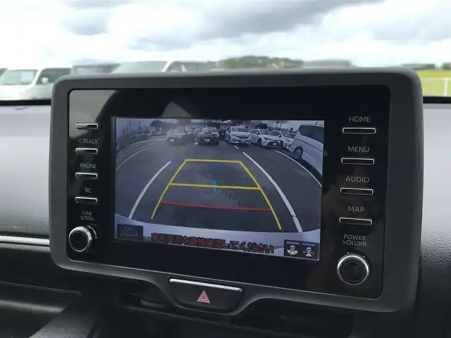 トヨタ ヤリス ハイブリッド X 鳥取県 2021(令3)年 4.9万km シルバーM 純正ナビ/BT/Miracast/USB/バックカメラ/ETC/トヨタセーフティセンス/レーンキープアシスト/レーダークルーズコントロール/前後クリアランスソナー/ドライブレコーダー/オートハイビーム/フロアマット/ドアバイザー/スペアキー