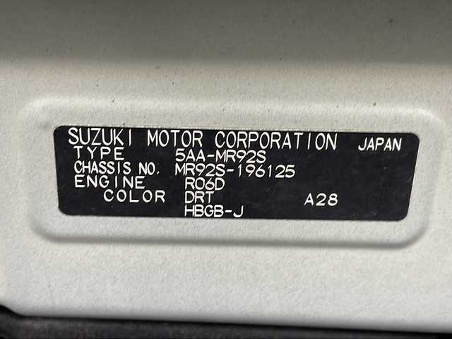 スズキ ハスラー HYBRID G 岐阜県 2021(令3)年 9万km ブリスクブルーメタリック/ホワイト2トーンルーフ 社外SDナビ/　(AM/FM/CD/DVD/Bluetooth)/バックカメラ/衝突軽減ブレーキ/レーンキープアシスト/コーナーセンサー/ETC/社外フロアマット/シートヒーター/オートライト/スマートキー