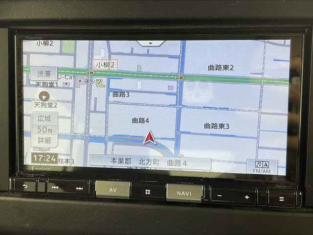 スズキ ハスラー HYBRID G 岐阜県 2021(令3)年 9万km ブリスクブルーメタリック/ホワイト2トーンルーフ 社外SDナビ/　(AM/FM/CD/DVD/Bluetooth)/バックカメラ/衝突軽減ブレーキ/レーンキープアシスト/コーナーセンサー/ETC/社外フロアマット/シートヒーター/オートライト/スマートキー