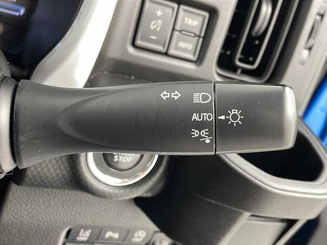 スズキ ハスラー HYBRID G 岐阜県 2021(令3)年 9万km ブリスクブルーメタリック/ホワイト2トーンルーフ 社外SDナビ/　(AM/FM/CD/DVD/Bluetooth)/バックカメラ/衝突軽減ブレーキ/レーンキープアシスト/コーナーセンサー/ETC/社外フロアマット/シートヒーター/オートライト/スマートキー