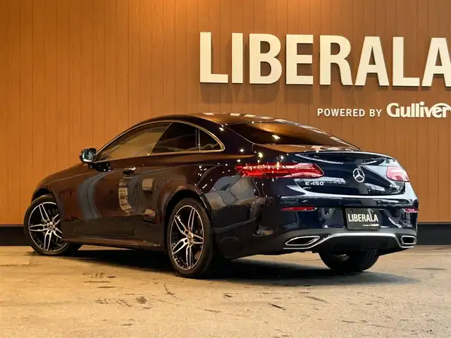 メルセデス・ベンツ Ｅ４５０ 4マチック クーペ スポーツ 宮城県 2018(平30)年 2.9万km カバンサイトブルー エクスクルーシブパッケージ/パノラミックスライディングルーフ/レーダーセーフティパッケージ/ヘッドアップディスプレイ/Burmesterサウンドシステム/COMANDシステムHDDナビ/フルセグTV/360°カメラシステム/マキアートベージュ/ヨットブルーナッパレザー/シートベンチレーション/シートヒーター/メモリ機能付きパワーシート/エアサスペンション/キーレスゴー/パワートランク/純正19インチAW/マルチビームLEDヘッドライト/オートマチックハイビーム/アンビエントライト/ステアリングスイッチ/パドルシフト/エアバランスパッケージ/ETC2.0車載器