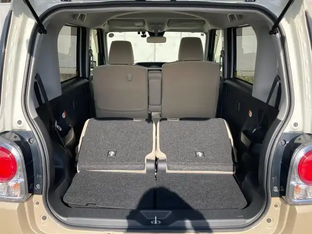 ダイハツ ムーヴ キャンバス G メイクアップ リミテッド　SAⅢ 静岡県 2019(令1)年 3.9万km パールホワイトⅢ/ナチュラルベージュマイカメタリック 2トーン スマートアシストIII/純正SDナビ（NSZN-W69D）/   AM FM CD DVD Bluetooth SD MEMORYMUSIC/フルセグTV/ドライブレコーダー/バックカメラ/ETC/両側パワースライドドア/LEDヘッドライト/フロントフォグランプ/スマートキー×2本/プッシュスタート/ベンチシート/ドアバイザー/ワンオーナー/アラウンドビューモニター