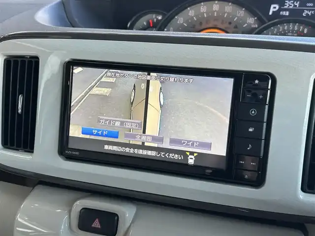 ダイハツ ムーヴ キャンバス G メイクアップ リミテッド　SAⅢ 静岡県 2019(令1)年 3.9万km パールホワイトⅢ/ナチュラルベージュマイカメタリック 2トーン スマートアシストIII/純正SDナビ/   （AM/FM/CD/DVD/Bluetooth/SD)/フルセグTV/ドライブレコーダー/バックカメラ/ETC/両側パワースライドドア/LEDヘッドライト/フロントフォグランプ/スマートキー×2本/プッシュスタート/ベンチシート/ドアバイザー/ワンオーナー/アラウンドビューモニター