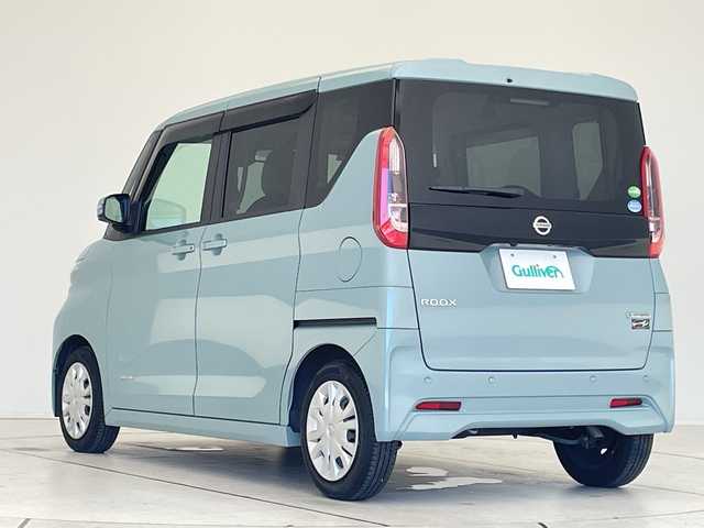 日産 ルークス X 愛知県 2021(令3)年 4.8万km ソーダブルーM エマージェンシーブレーキ/快適パックA/純正9型ナビ　SDカードなし/全方位カメラ/バックカメラ/パワースライドドア/コーナーセンサー/LEDヘッドライト/オートライト/ドライブレコーダー/ETC/衝突軽減システム/フルセグ/CD DVD/Bluetooth/ステアリングスイッチ/スマートキー/プッシュスタート