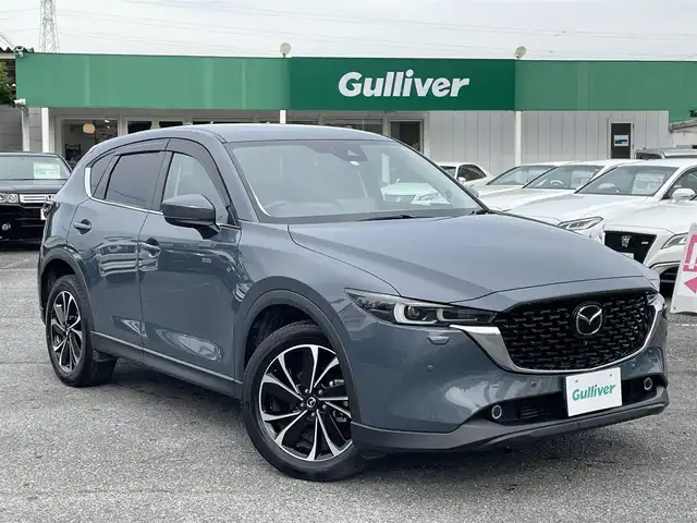 マツダ ＣＸ－５ XD プロアクティブ 千葉県 2023(令5)年 5.2万km ポリメタルグレーM 10.25インチマツダコネクトナビ/・CD/DVD/Bluetooth/フルセグTV/360°カメラ/BOSEサウンドシステム/衝突軽減ブレーキ/レーンキープアシスト/ブラインドスポットモニター/速度標識機能/アダプティブクルーズコントロール/運転席パワーシート/前席シートヒーター/パワーバックドア/前後コーナーセンサー/ワイヤレス充電/パドルシフト/スマートキー/ヘッドアップディスプレイ/純正19インチアルミホイール/純正アダプティブLEDヘッドライト/フォグランプ/ETC/ドアバイザー/サイド＆カーテンエアバッグ/新車時保証書＆取扱説明書