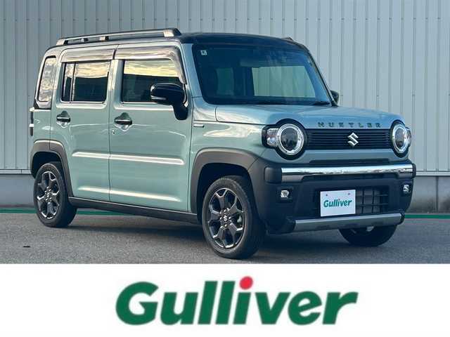 スズキ ハスラー タフワイルド 富山県 2024(令6)年 0.4万km オフブルーメタリック/ブラック 2トーン 社外ナビ/フルセグTV/CD/DVD/USB/AMFM/ipad/バックモニター/前後ドライブレコーダー/前席シートヒーター/コーナーセンサー/アダプティブクルーズコントロール/衝突被害軽減システム/アイドリングオフ/横滑り防止/ダウンヒルアシストコントロール/オートライト/純正15インチアルミホイール/純正フロアマット