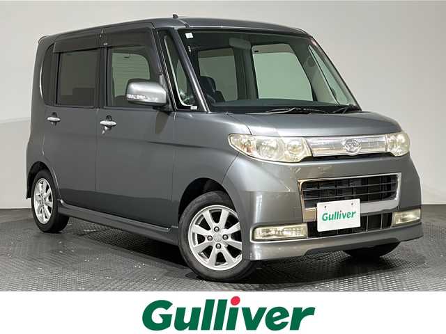 ダイハツ タント カスタム X リミテッド 愛媛県 2009(平21)年 13.5万km プラチナグレーメタリック ・ナビ（ワンセグＴＶ・ＣＤ・ＤＶＤ・ＦＭ・ＡＭ・ＳＤ）/・片側パワスラ　/・スマートキー　/・オートエアコン