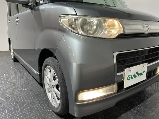 ダイハツ タント カスタム X リミテッド 愛媛県 2009(平21)年 13.5万km プラチナグレーメタリック ・ナビ（ワンセグＴＶ・ＣＤ・ＤＶＤ・ＦＭ・ＡＭ・ＳＤ）/・片側パワスラ　/・スマートキー　/・オートエアコン