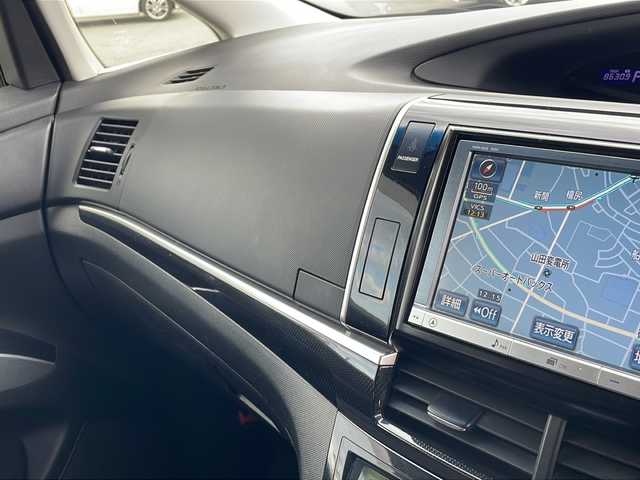 トヨタ エスティマ アエラス 三重県 2013(平25)年 12.5万km ホワイトパールクリスタルシャイン 純正8型ナビ/フルセグTV/CD.DVD再生/Bluetooth/ビルトインETC/純正フリップダウンモニター/HIDヘッドライト/クルーズコントロール/両側パワースライドドア/バックカメラ/ステアリングリモコン/寒冷地仕様/ワイパーデアイサー/電動格納ミラー/オートライト