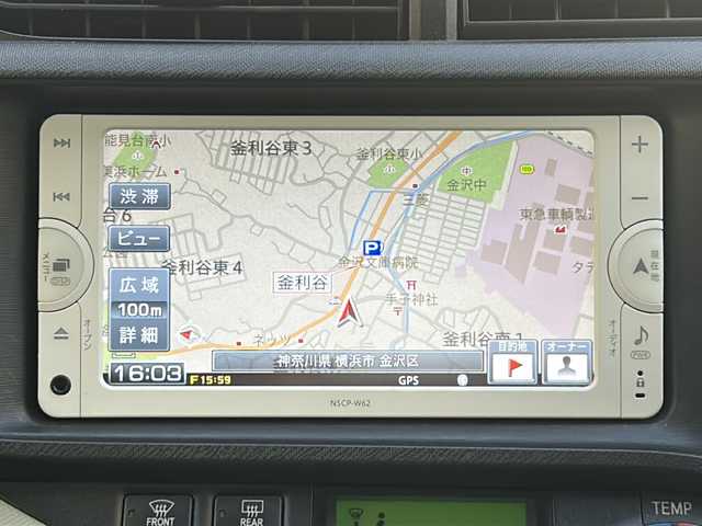 トヨタ アクア S 神奈川県 2013(平25)年 4.7万km クールソーダメタリック ワンオーナー/純正SDナビ/　Bluetooth/CD/ワンセグTV/バックカメラ/前後ドライブレコーダー/ETC/オートライト/純正フロアマット/プッシュスタート/スペアキー/保証書/取扱説明書