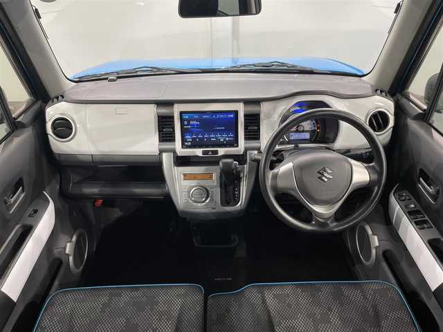 スズキ ハスラー G 愛知県 2015(平27)年 5.5万km サマーブルーM 純正８インチナビ/（Ｂｌｕｅｔｏｏｔｈ/フルセグＴＶ/ＣＤ・ＤＶＤ再生/SD/FM/AM)/シートヒーター　/衝突軽減ブレーキ　/アイドリングストップ　/横滑り防止装置　/純正フロアマット　/純正１５インチＡＷ　　/プッシュスタート/　　-スマートキー