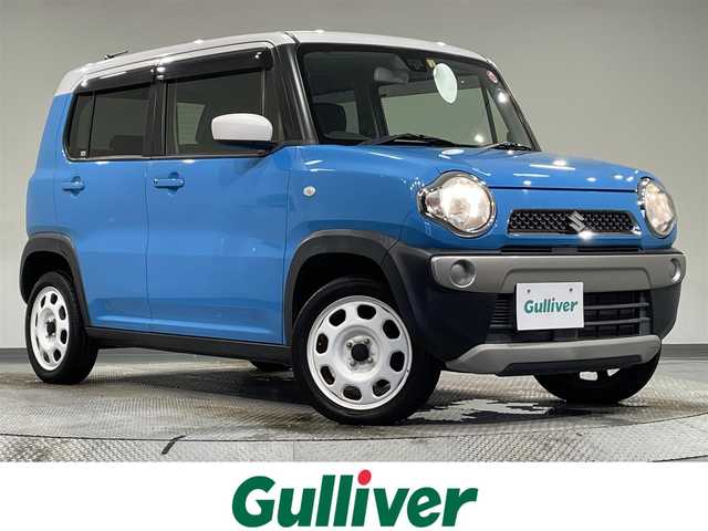 スズキ ハスラー G 愛知県 2015(平27)年 5.5万km サマーブルーM 純正８インチナビ/（Ｂｌｕｅｔｏｏｔｈ/フルセグＴＶ/ＣＤ・ＤＶＤ再生/SD/FM/AM)/シートヒーター　/衝突軽減ブレーキ　/アイドリングストップ　/横滑り防止装置　/純正フロアマット　/純正１５インチＡＷ　　/プッシュスタート/　　-スマートキー
