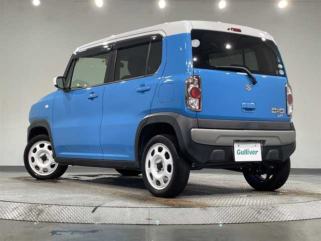 スズキ ハスラー G 愛知県 2015(平27)年 5.5万km サマーブルーM 純正８インチナビ/（Ｂｌｕｅｔｏｏｔｈ/フルセグＴＶ/ＣＤ・ＤＶＤ再生/SD/FM/AM)/シートヒーター　/衝突軽減ブレーキ　/アイドリングストップ　/横滑り防止装置　/純正フロアマット　/純正１５インチＡＷ　　/プッシュスタート/　　-スマートキー