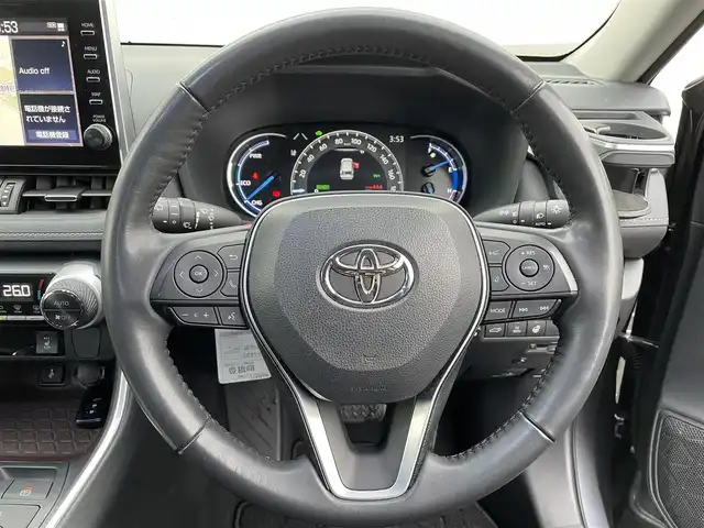 トヨタ ＲＡＶ４ ハイブリットG 愛知県 2021(令3)年 3.6万km グレーメタリック ・ディスプレイオーディオ（ナビキット付き）/・フルセグテレビ/・Bluetooth/USB接続機能/・全方位カメラ/・パワーシート（運転席のみ）/・シートヒーター（運転席/助手席）/・純正フロアマット/・パワーバックドア/・モデリスタフロントスポイラー（LED付き）/・モデリスタサイドスカート/・モデリスタリヤアンダースポイラー/・純正18インチアルミホイール/・純正LEDヘッドライト/・コーナーセンサー/・衝突軽減ブレーキ/・レーンキープアシスト/・ブラインドスポットモニター/・スマートキー/・プッシュスタート/・オートエアコン/・アダプティブクルーズコントロール/・MTモード付きCVT