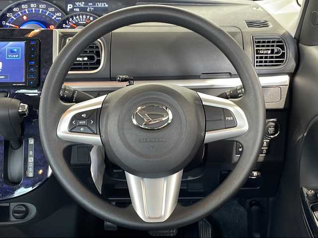 ダイハツ タント カスタムX トップED LTD SAⅢ 富山県 2018(平30)年 1.8万km ファイアークォーツレッドM 社外ナビ/ＣＤ・ＤＶＤ・Bluetooth/全方位カメラ/バックカメラ/ワンセグTV/純正スピーカー/両側パワースライドドア/アイドリングストップ/衝突軽減ブレーキ/シートヒーター/ベンチシート/純正フロアマット/オートライト/ＥＴＣ/スマートキー/純正14インチＡＷ/LEDヘッドライト/保証書/取扱説明書