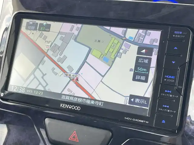 ダイハツ タント カスタムX トップED LTD SAⅢ 滋賀県 2018(平30)年 1.8万km ファイアークォーツレッドM 社外メモリナビ/(Bluetooth/ワンセグ/CD/DVD/AM/FM)/衝突軽減ブレーキ/レーンキープアシスト/パノラミックビューモニター/両側電動スライドドア/LEDオートライト/オートハイビーム/フォグ/電動格納ミラー/ハーフレザーシート/D席シートヒーター/ETC/スタッドレスタイヤ付き