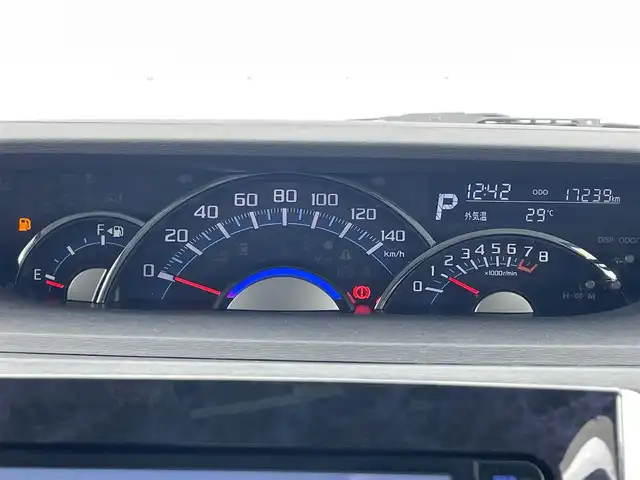 ダイハツ タント カスタムX トップED LTD SAⅢ 滋賀県 2018(平30)年 1.8万km ファイアークォーツレッドM 社外メモリナビ/(Bluetooth/ワンセグ/CD/DVD/AM/FM)/衝突軽減ブレーキ/レーンキープアシスト/パノラミックビューモニター/両側電動スライドドア/LEDオートライト/オートハイビーム/フォグ/電動格納ミラー/ハーフレザーシート/D席シートヒーター/ETC/スタッドレスタイヤ付き
