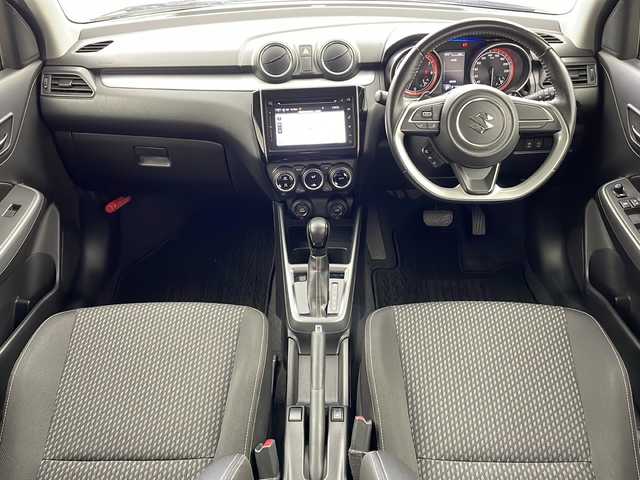 スズキ スイフト HYBRID RS 新潟県 2017(平29)年 4.1万km スーパーブラックパール 純正ディーラーOPナビ/アラウンドビューモニター/フルセグTV/Bluetooth/ETC/パドルシフト/シートヒーター/オートライト/LEDヘッドライト/プッシュスタート/アイドリングストップ/フロアマット