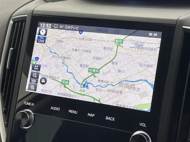 スバル フォレスター ハイブリッド アドバンス 群馬県 2022(令4)年 1.5万km クリスタルホワイトP 純正10インチナビ　アルパインフリップダウンモニター　バックカメラ　両側パワースライドドア　ETC　クルーズコントロール　障害物センサー　横滑り防止　スマートキー　プッシュスタート　禁煙車