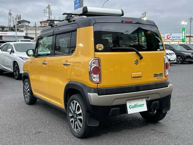 スズキ ハスラー Jスタイル Ⅱ 茨城県 2016(平28)年 6.1万km アクティブイエロー/ブラック2トーンルーフ 純正ナビ/-BT/AM/FM/CD/TV　/バックカメラ /全方位カメラ　/ドライブレコーダー前後　/衝突軽減システム　/ハーフレザーシート　/シートヒーター /純正フロアマット /純正アルミホイール /スタッドレスタイヤセット /スペアキー/記録簿/取扱説明書