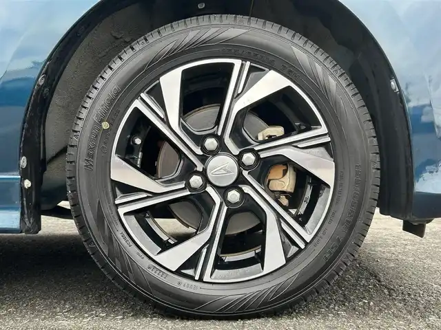 ダイハツ タント カスタム X 静岡県 2019(令1)年 3.8万km レーザーブルークリスタルシャイン スマートアシスト/パイオニアディスプレイオーディオ/　USB Bluetooth CD DVD /全方位カメラ/前後クリアランスソナー/スマートパニラマパーキングアシスト/ミラクルオープンドア/両側パワースライドドア/LEDオートヘッドライト/ロングスライドシート/リアロールサンシェード/充電用USB端子/純正14インチアルミホイール/プッシュスタート/スマートキー×2本