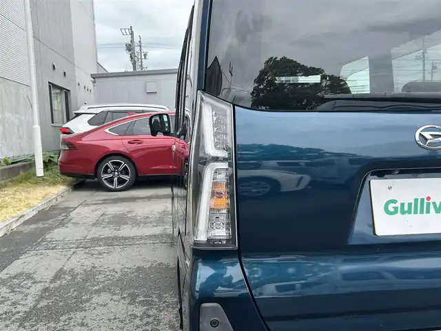 ダイハツ タント カスタム X 静岡県 2019(令1)年 3.8万km レーザーブルークリスタルシャイン スマートアシスト/パイオニアディスプレイオーディオ/　USB Bluetooth CD DVD /全方位カメラ/前後クリアランスソナー/スマートパニラマパーキングアシスト/ミラクルオープンドア/両側パワースライドドア/LEDオートヘッドライト/ロングスライドシート/リアロールサンシェード/充電用USB端子/純正14インチアルミホイール/プッシュスタート/スマートキー×2本