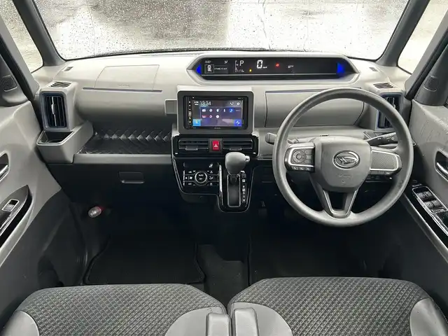 ダイハツ タント カスタム X 静岡県 2019(令1)年 3.8万km レーザーブルークリスタルシャイン スマートアシスト/パイオニアディスプレイオーディオ/　USB Bluetooth CD DVD /全方位カメラ/前後クリアランスソナー/スマートパニラマパーキングアシスト/ミラクルオープンドア/両側パワースライドドア/LEDオートヘッドライト/ロングスライドシート/リアロールサンシェード/充電用USB端子/純正14インチアルミホイール/プッシュスタート/スマートキー×2本