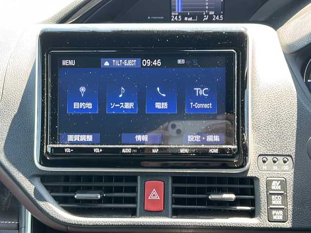 トヨタ エスクァイア ハイブリッド Gi 愛知県 2018(平30)年 5.4万km アバンギャルドブロンズメタリック /禁煙車/ワンオーナー//純正9インチSDナビ・フルセグTV//バックカメラ/ビルトインETC//純正ドライブレコーダー（ナビ連携）//トヨタセーフティセンス//プリクラッシュセーフティ//レーンディパーチャーアラート//クルーズコントロール//両側パワースライドドア//黒合皮革シート//D/N席シートヒーター//プッシュスタート//LEDオートライト//純正１６インチアルミ//オートマチックハイビーム//純正フロアマット//純正ドアバイザー//電動格納ミラーウインカー//ステアリングスイッチ//リアサンシェード//新車保証書//スペアキー