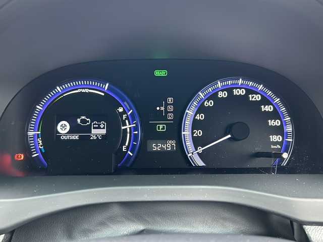 レクサス ＨＳ 250h 三重県 2010(平22)年 5.3万km ブラック ワンオーナー/クルーズコントロール/メーカーナビ/フルセグTV/FM/AM/CD/DVD/MD/USB/AUX/パワーシート/ETC/アクセサリーソケット/保証書/取扱説明書/スペアキー/カードキー