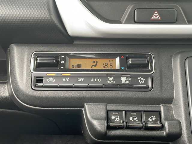 スズキ ハスラー HYBRID G 青森県 2023(令5)年 1.1万km ブルーイッシュブラックパール3 ・4WD/・社外ナビ/・ワンセグTV/・CD/AM/FM/BT/・衝突軽減装置/・横滑り抑制装置/・レーンキープアシスト/・追従型クルーズコントロール/・後方コーナーセンサー/・ダウンヒルアシストコントロール/・グリップコントロール/・前方ドライブレコーダー/・ETC/・D＋N席シートヒーター/・オートマチックハイビーム/・スマートキー/・プッシュスタート/・ドアバイザー/・フロアマット/・スペアキーあり/・保証書、取説