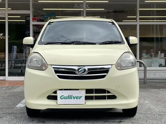 ダイハツ ミラ イース Xf メモリアルエディション 岐阜県 2012(平24)年 5.9万km コットンアイボリー ４WD/寒冷地仕様/純正オーディオ/AM/FM/CD/リモコンキー/電動格納ミラー/アイドリングストップ/スペアキー/保証書/取扱説明書